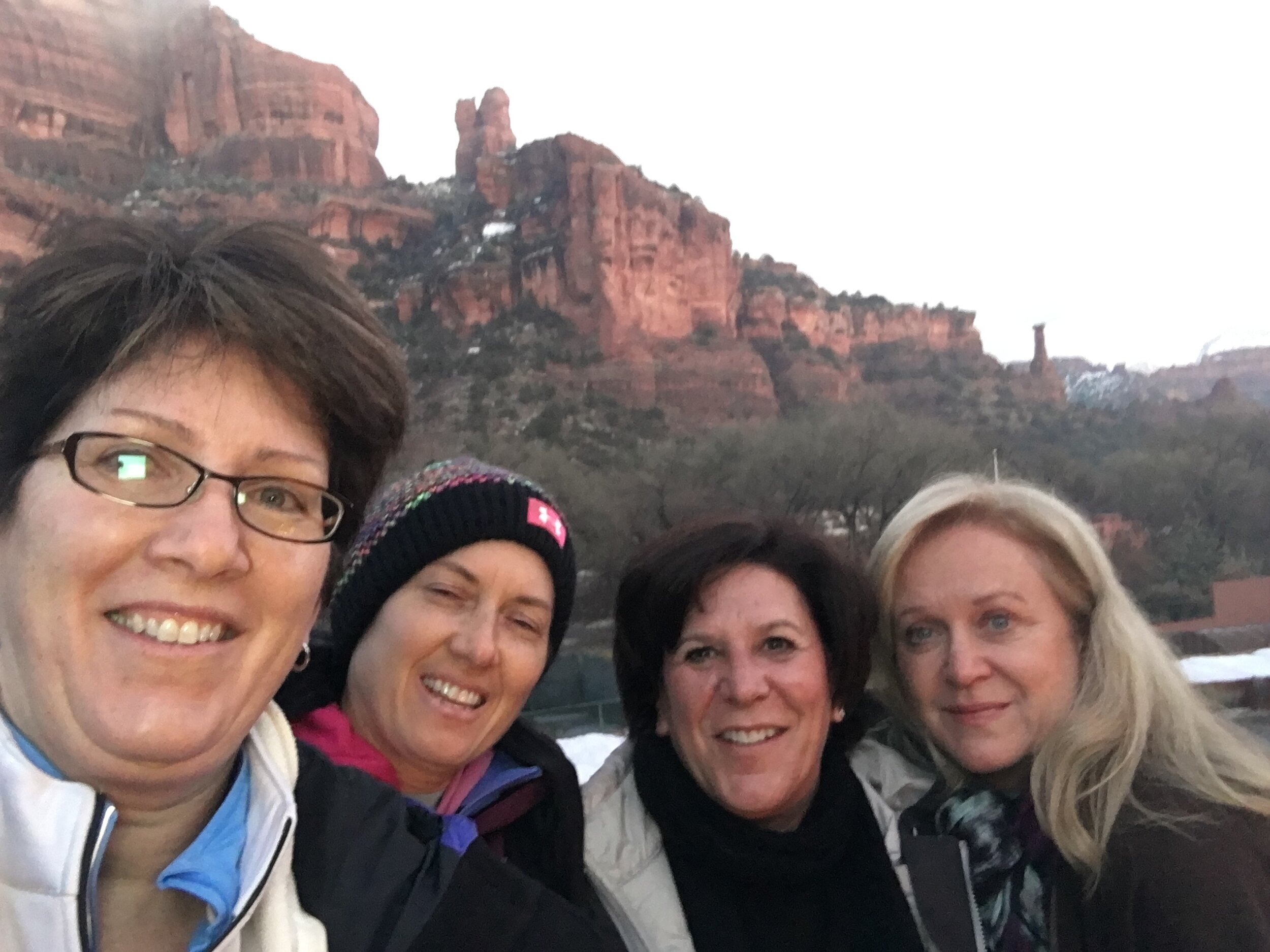Goddess Retreat Group ,winter at Enchantment