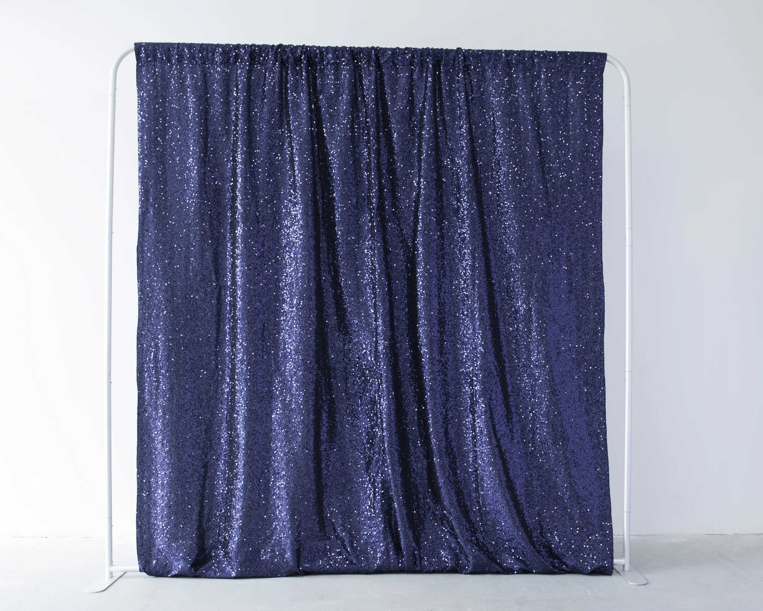 Navy Blue Small Sequin