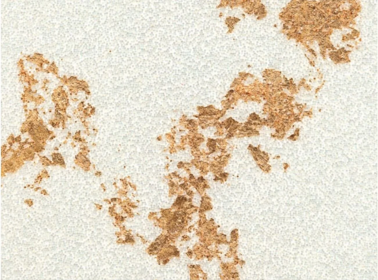 Bedazzled Leaf (10 colors) Flexible Glass Bead Wallcovering