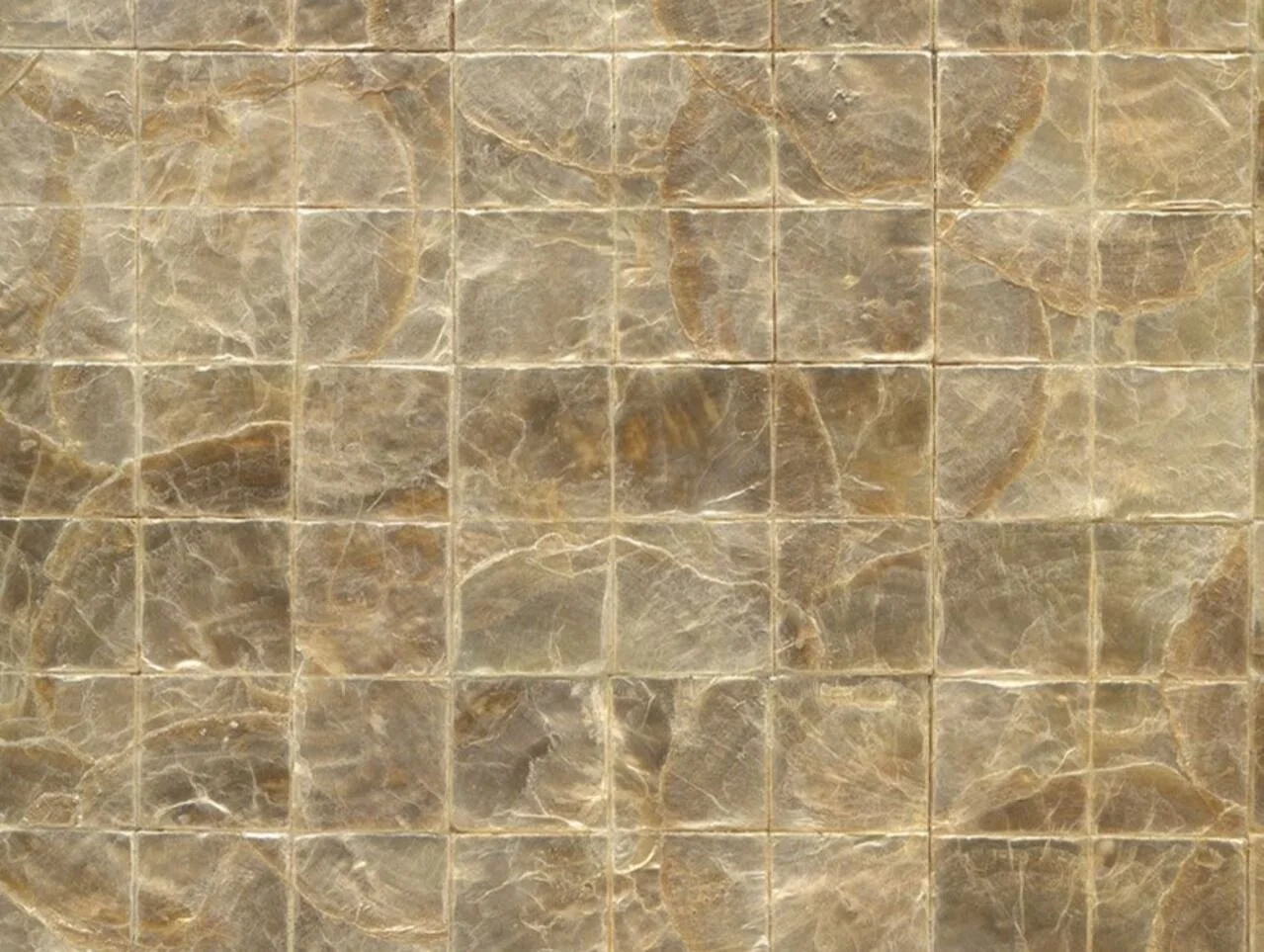 Flexi Mother of Pearl Mosaic (2 colors) Tiles of Genuine Seashell