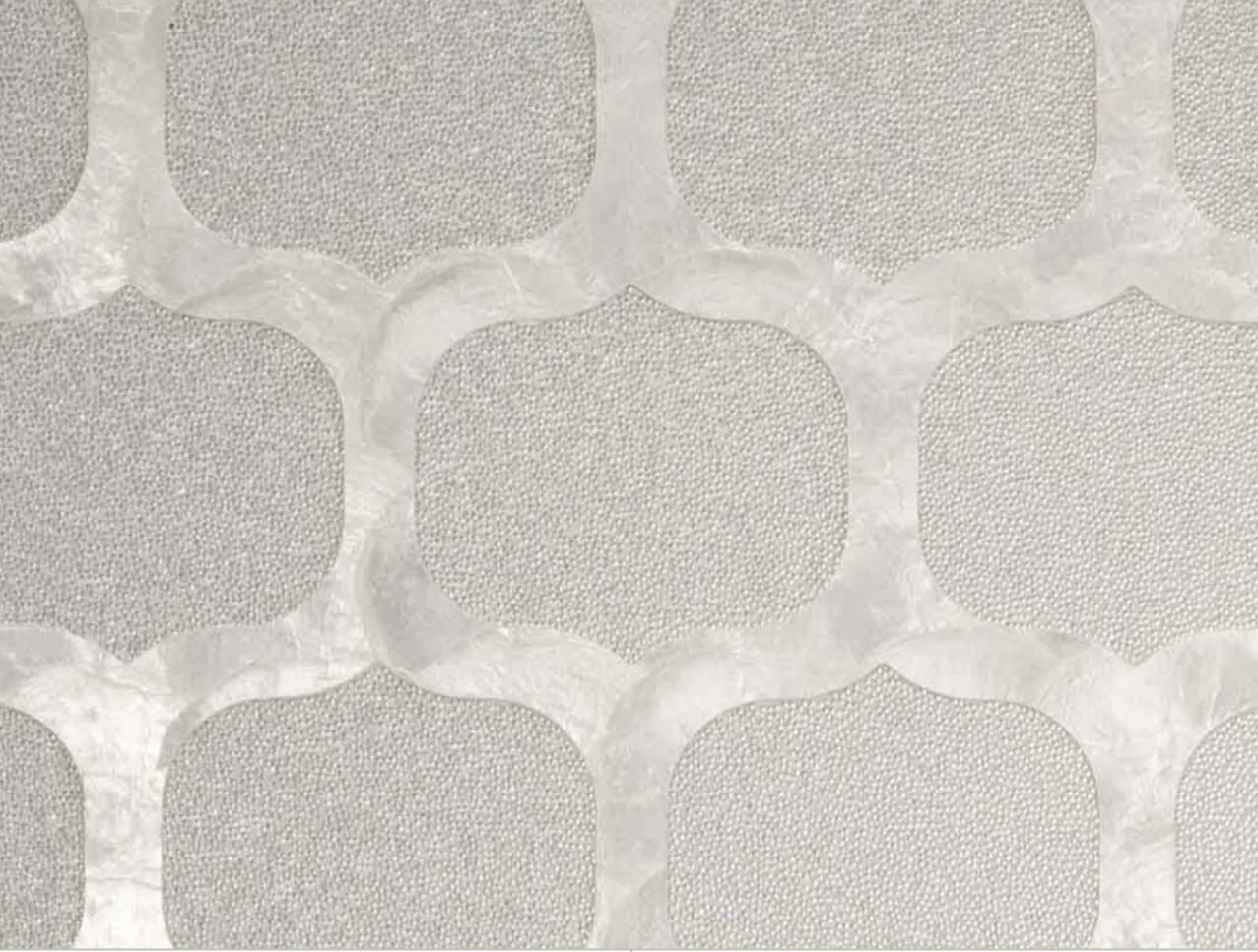 Starlit Lattice (4 COLORS) Genuine Seashell and Beadazzled Glass Bead Tiles