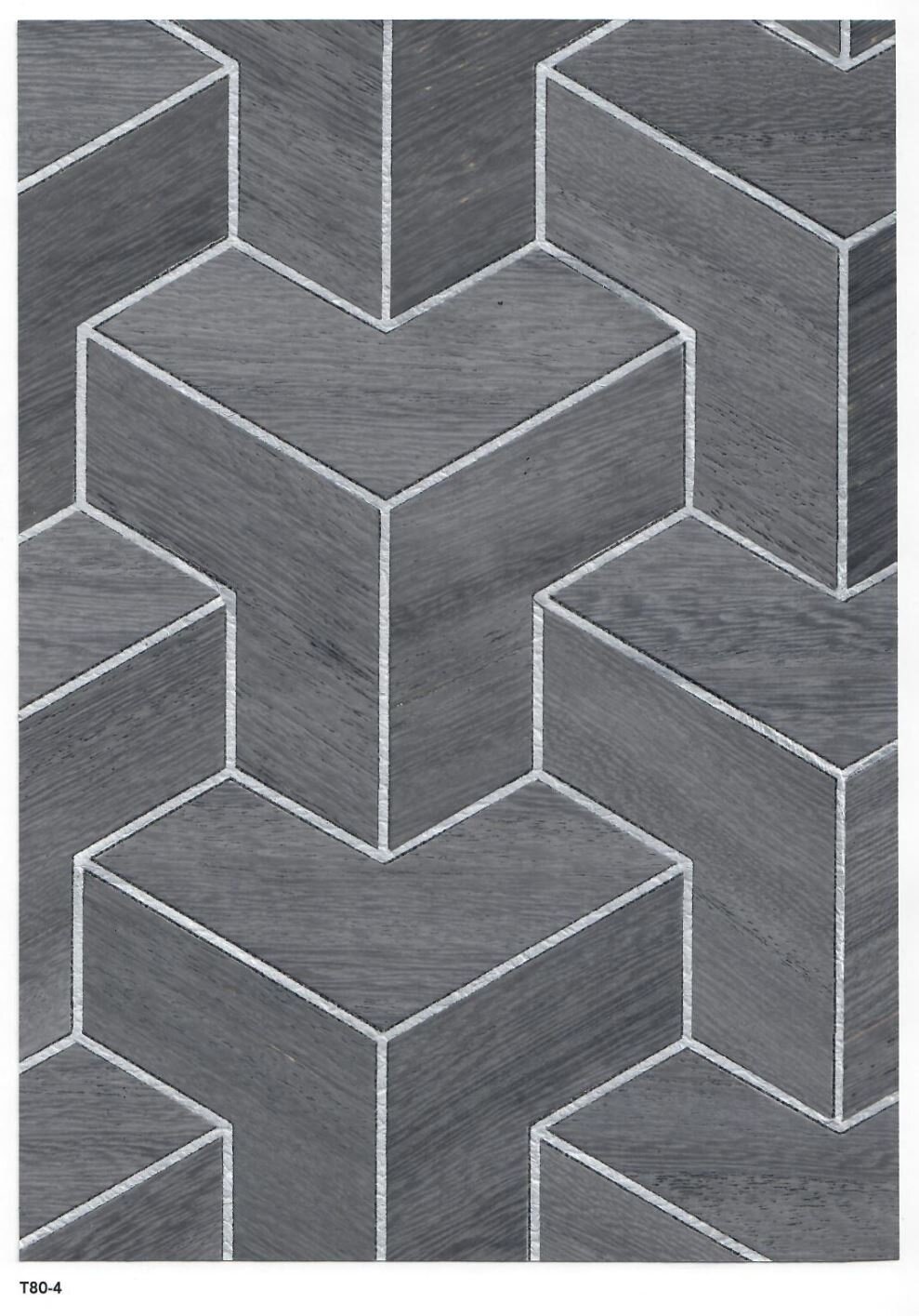 Cube Weave (5 colors) Wood Veneer