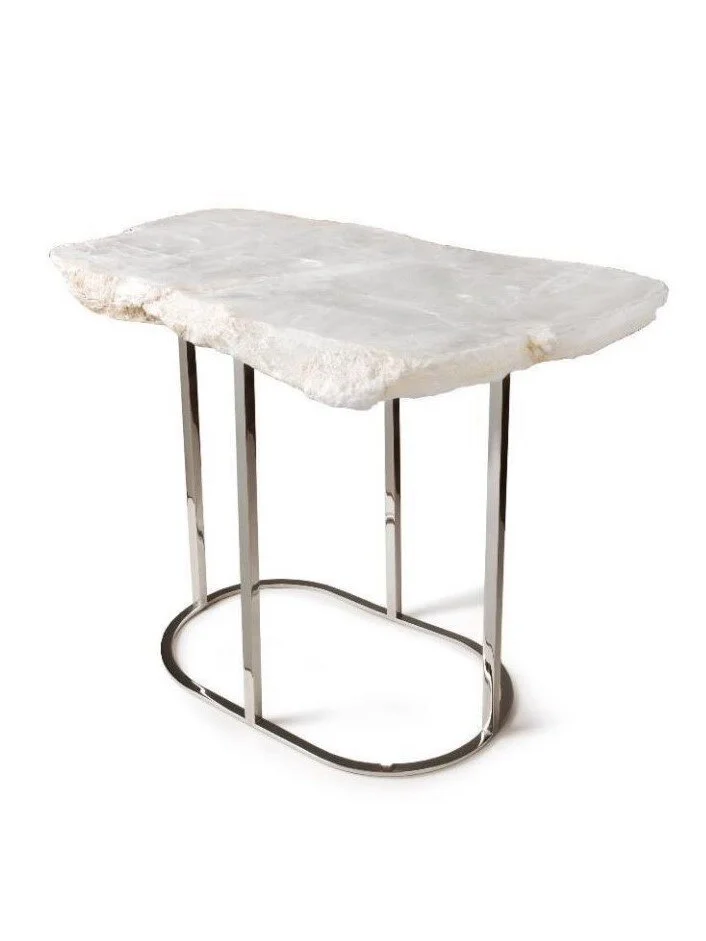 Grady Table (custom stone and finish options)