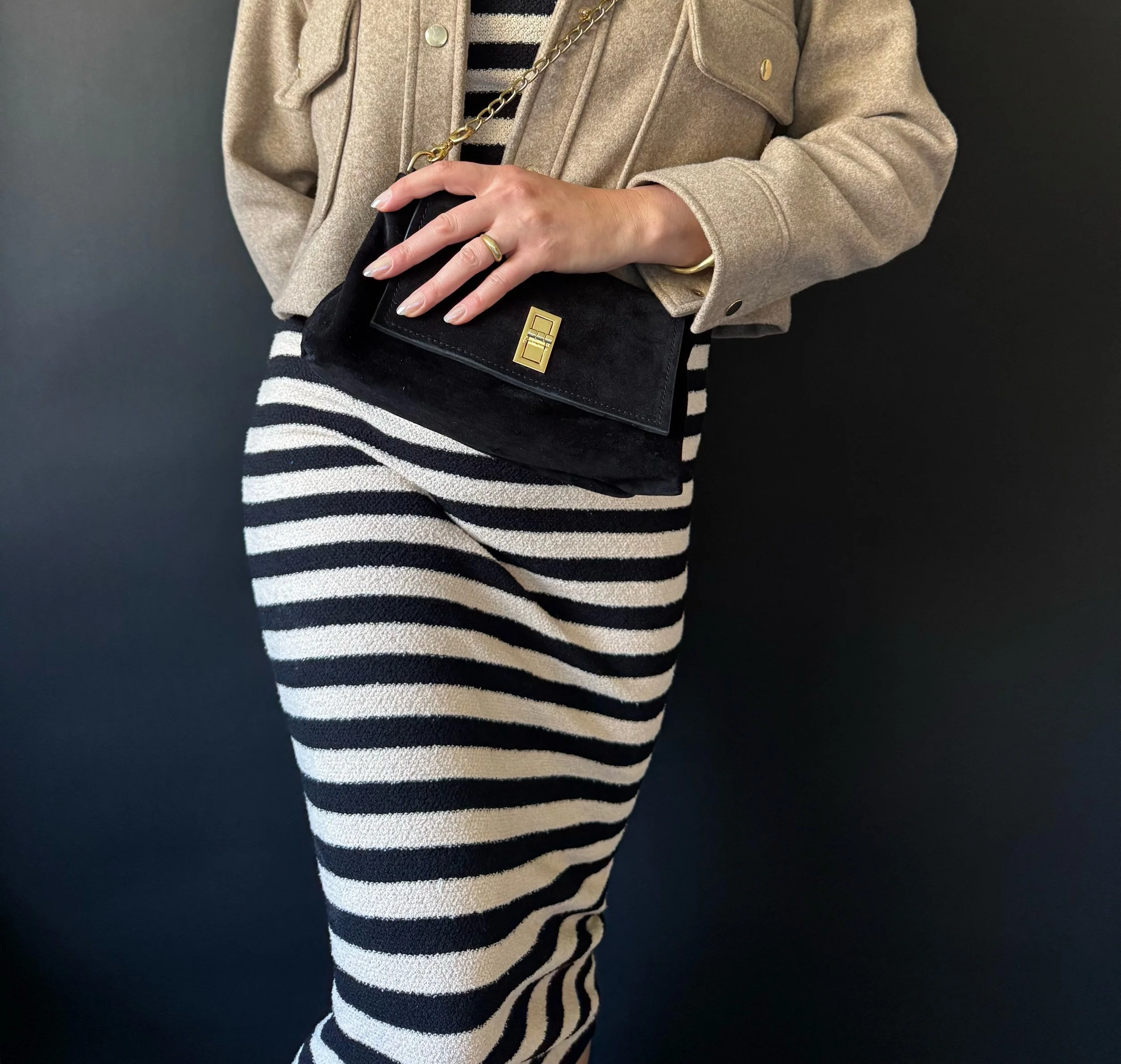 The Gigi | Black Suede