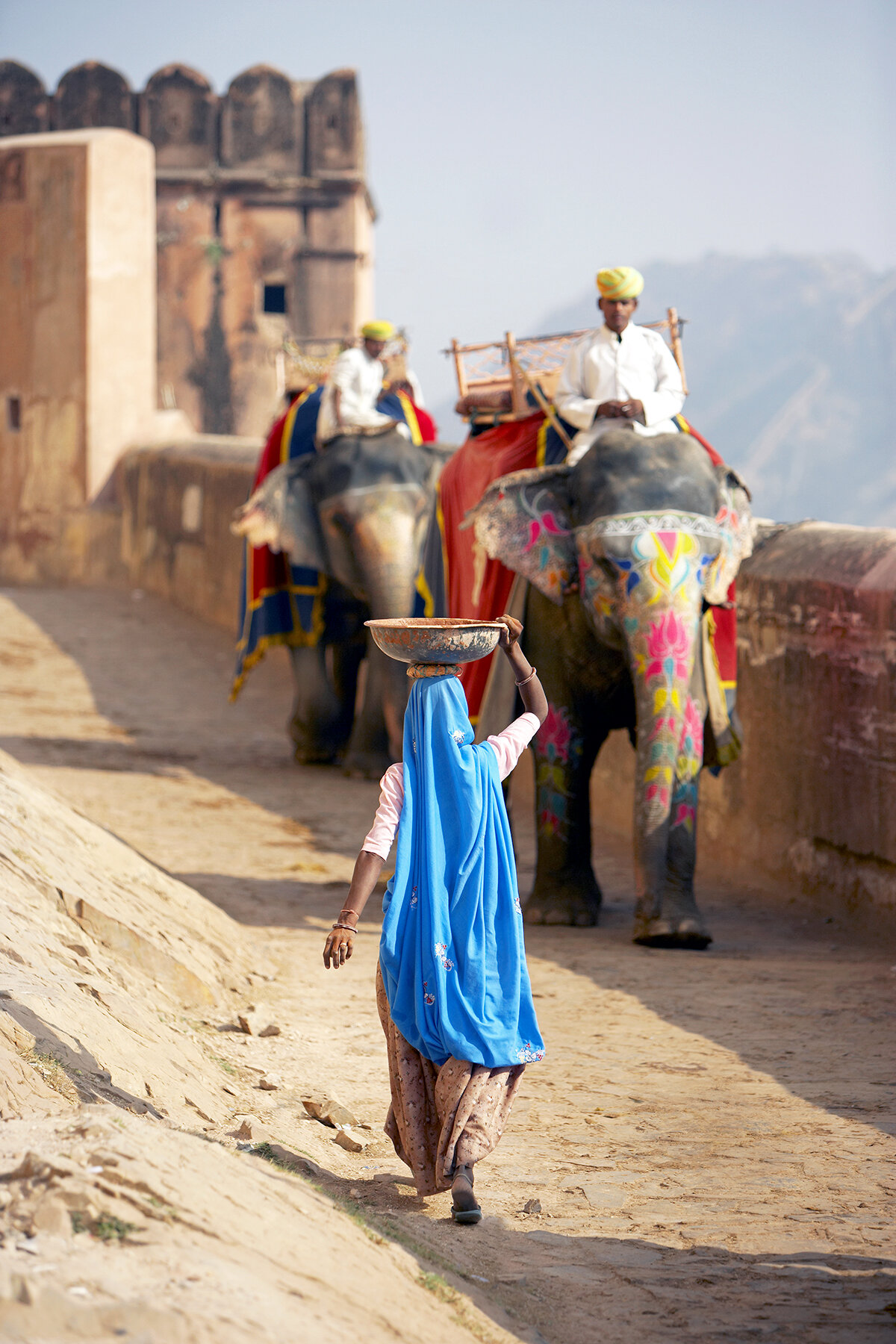 Amer Fort Rajastan, India by Chris McLennan