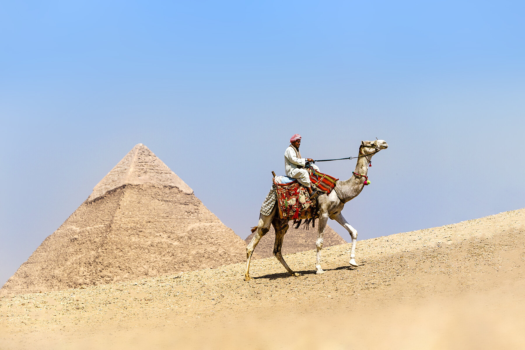 Giza pyramids, Egypt by Chris McLennan