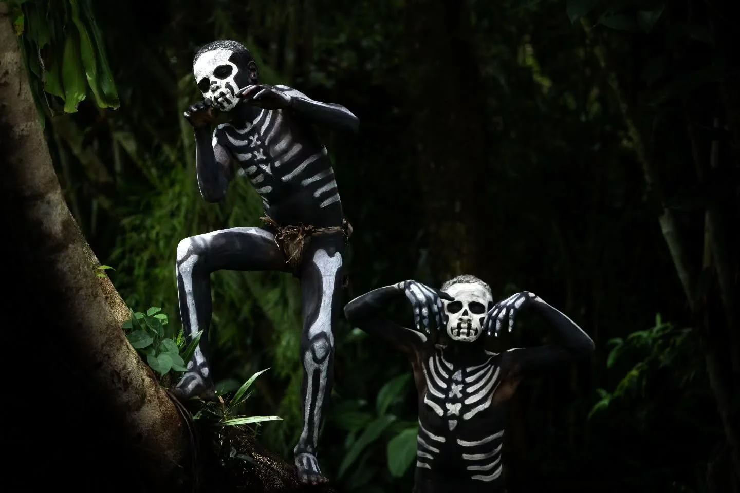 Young boys of the Chimbu Skeleton Tribe, Papua New Guinea.

An incredible land where time seems to stand still with rich cultures remaining vibrant and alive! 

Come join us in 2027

#chrismclennanphotoexpeditions #papuanewguinea #culture #nikonambas