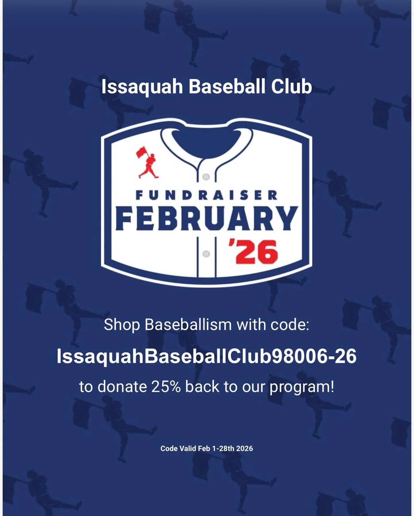 For anyone that is looking to purchase some extra gear, head to Baseballism and get your drip on. 25% of your order will be donated back to Issaquah Baseball Club with our special code. 

https://www.baseballism.com/