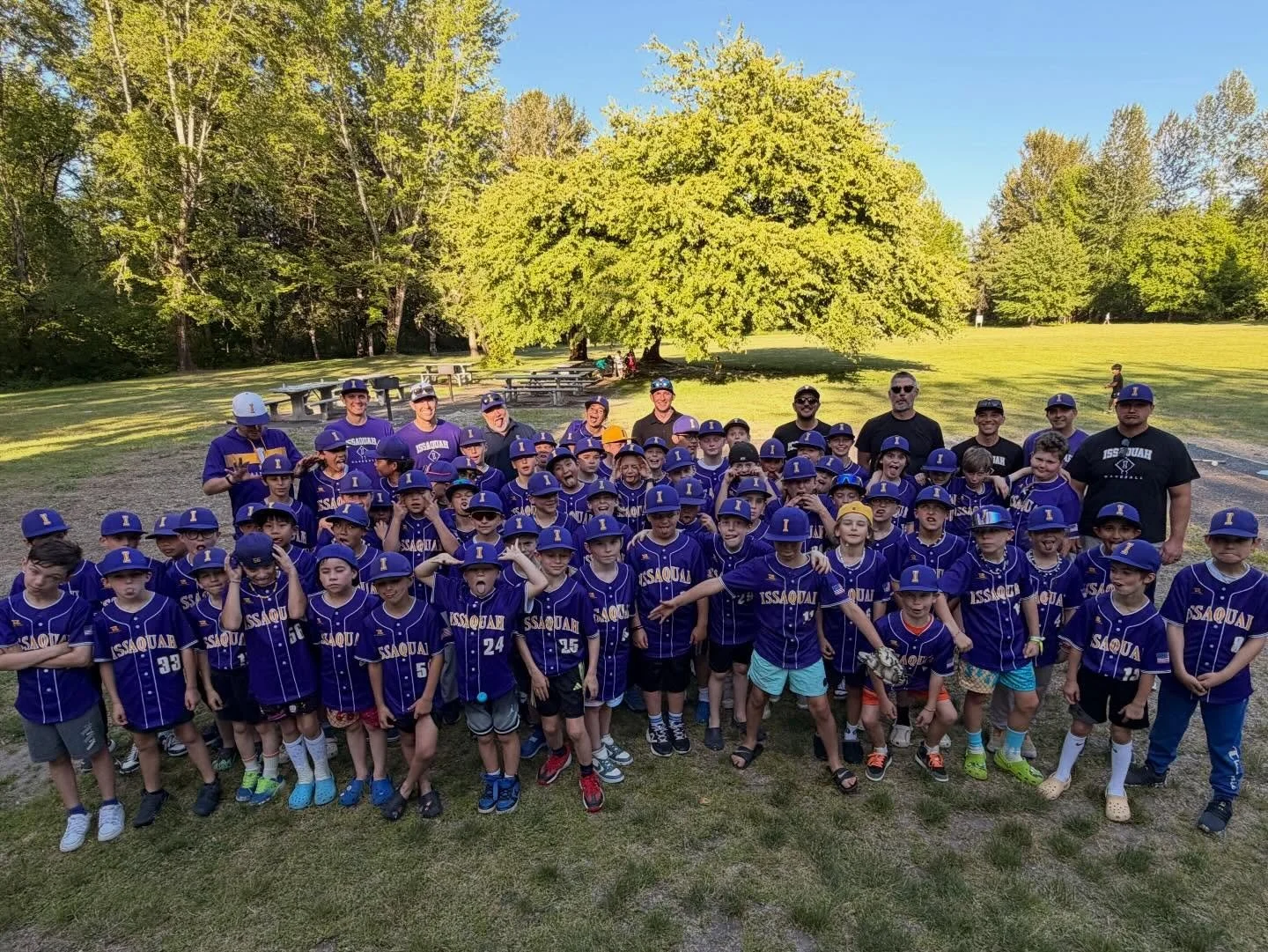 Annual All-Club Picnic with our IBC crew! ⚾️💜💛
Kicking off a fun weekend with all 7 of our club teams competing in the Top Tier Art Wright Tournament. We&rsquo;re excited to spend time together, build memories, and cheer each other on all weekend l
