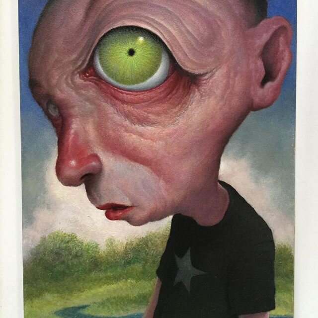 &lsquo;Spot&rsquo;, 5 x 7 inches.
Spot is part of my online show of my rare and unusual works with the Secret Gallery... the show is on Artsy . com titled &ldquo;Leib and Let Die&rdquo;. Secret Gallery came up with that title and I love it! 
@thesecr