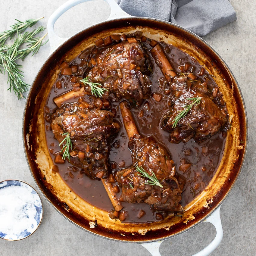 Like simmering lamb shanks