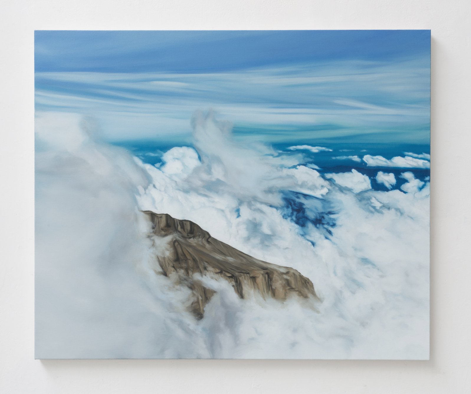  ‘Mountain Top’, oil on canvas, 100 x 120cm, 2023 