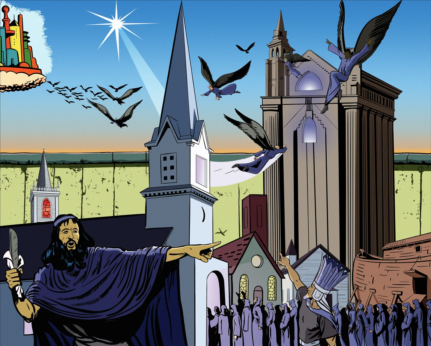 Field Work / Exodus (detail) The Believers
