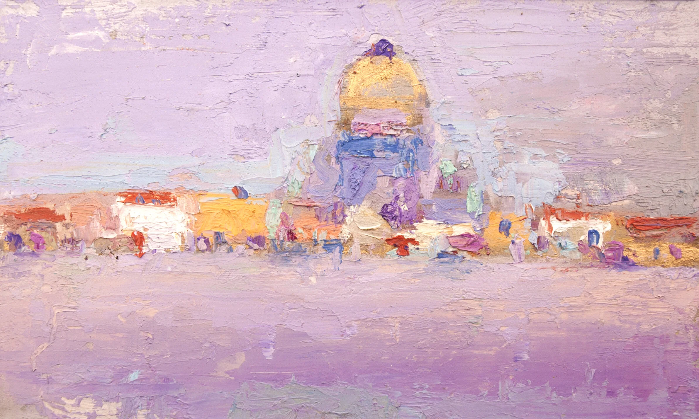 UNTITLED, 2019, Oil on panel, cm 18x24 
Private collection, Italy