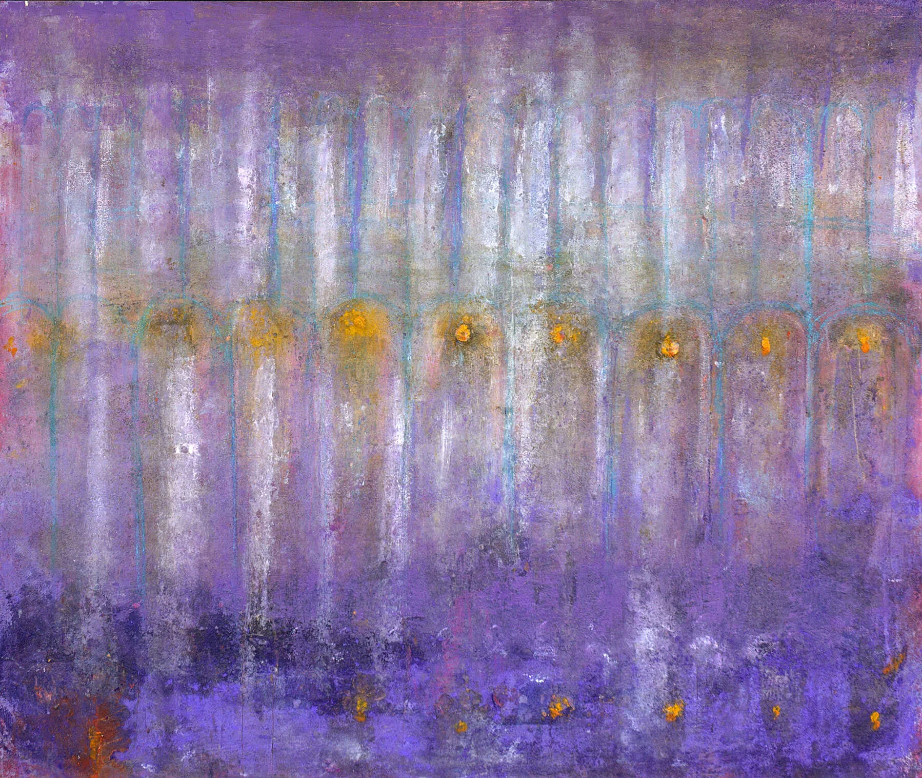 PLUVIA, 2012 
Oil and acrilic on panel, cm 105x124
Private collection