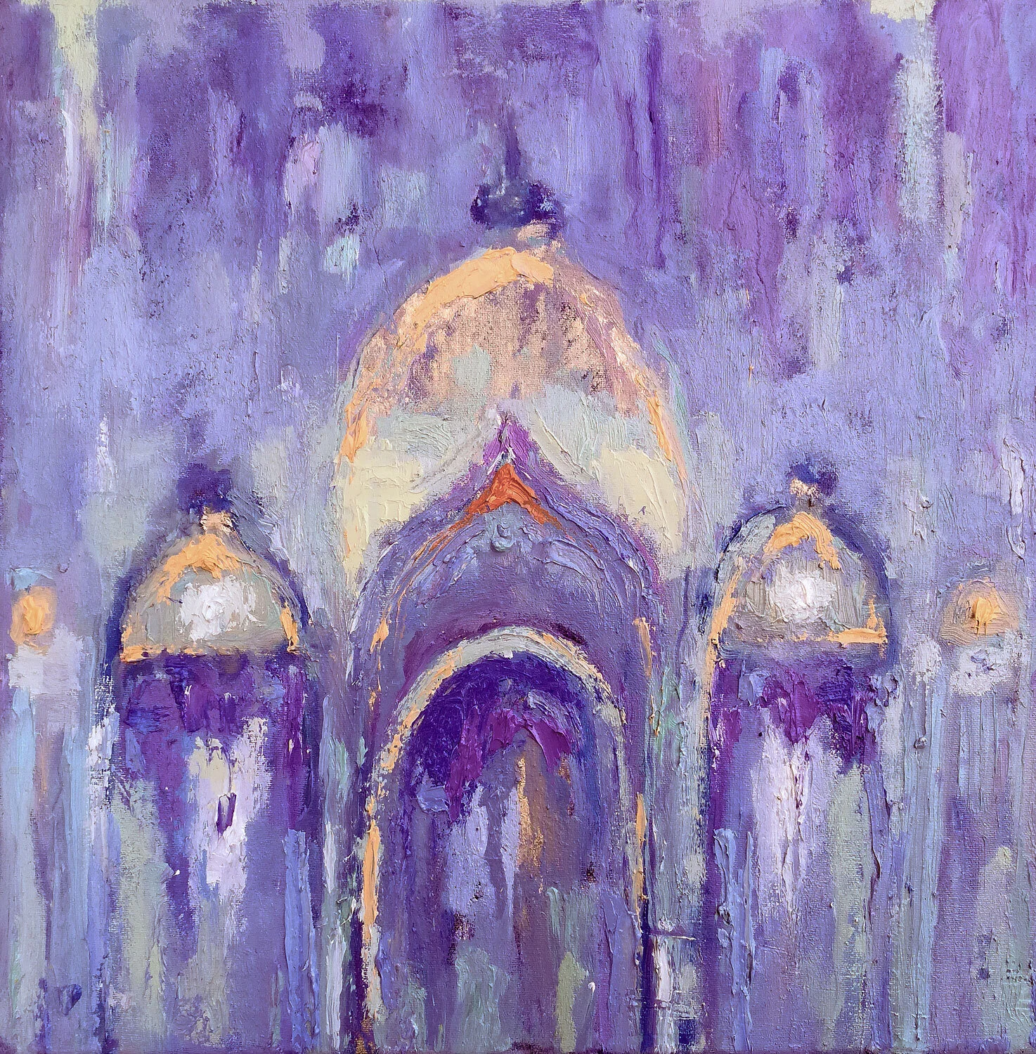 UNTITLED 
2019 oil on canvas cm 30x30 
PRIVATE COLLECTION GERMANY