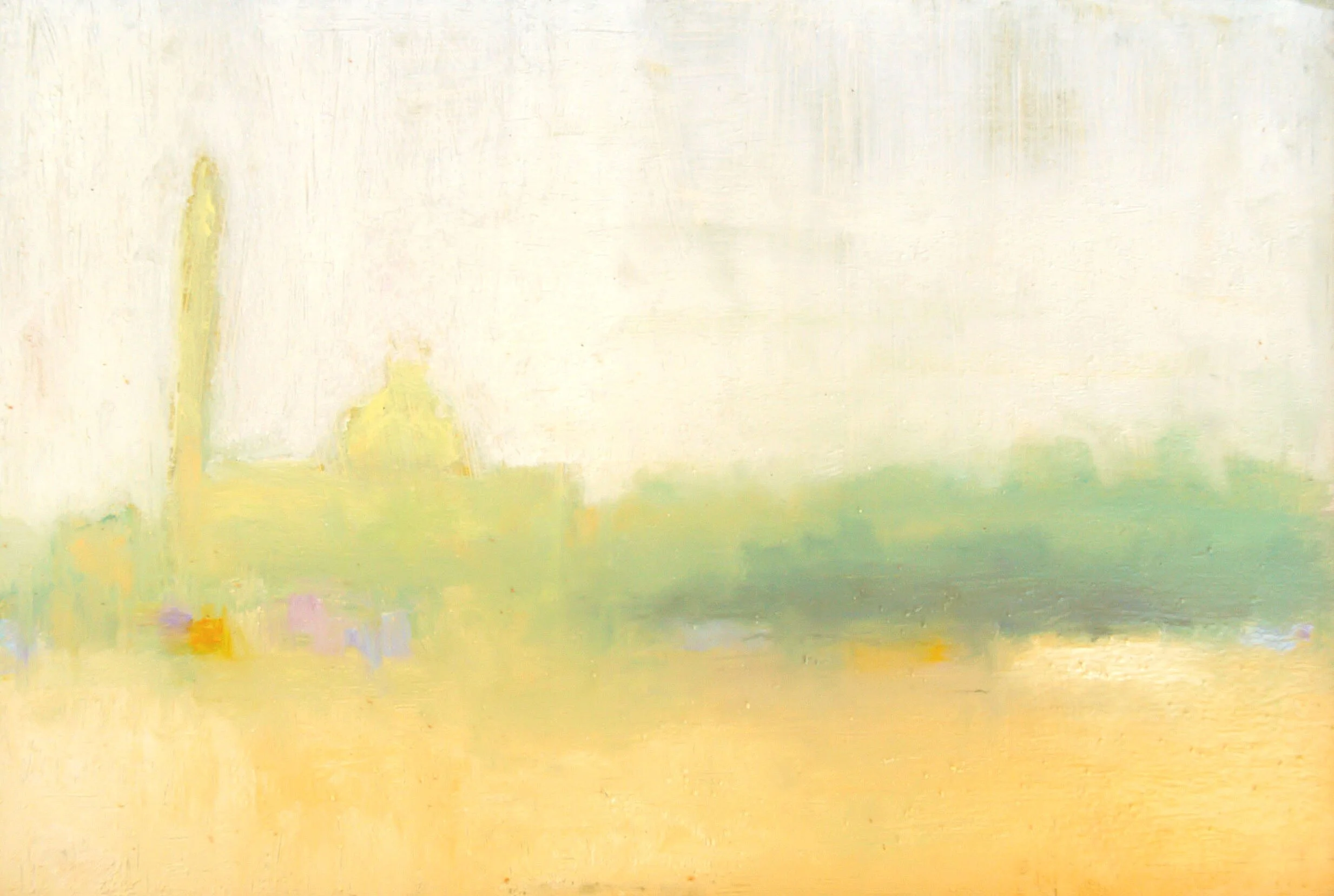 ISOLA DI SAN GIORGIO, 
2019, Oil on panel, cm  25x35, 
Private collection, England