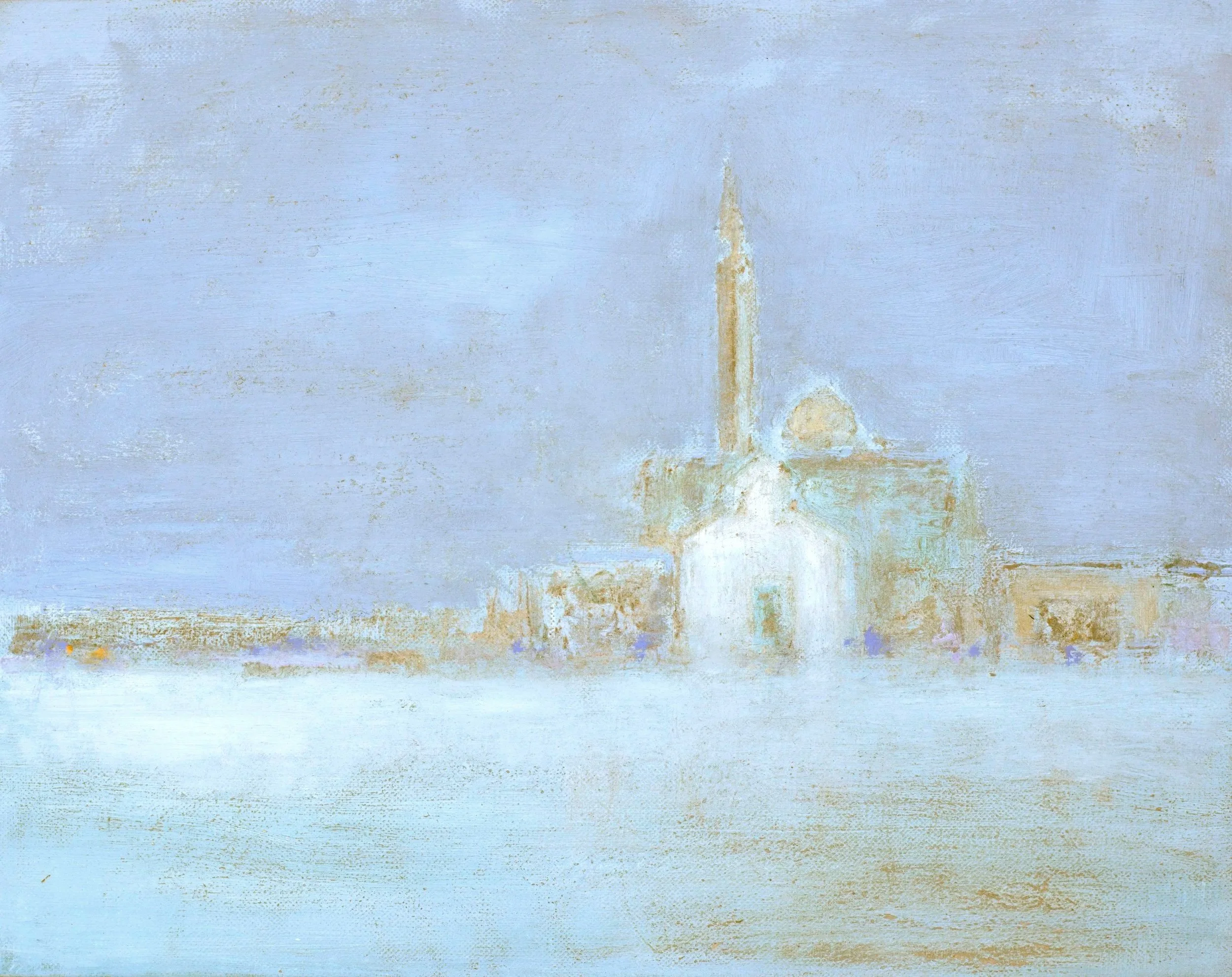 S.G.M. 19225 OIL AND ASH ON LINEN CM 38X48CM 2025