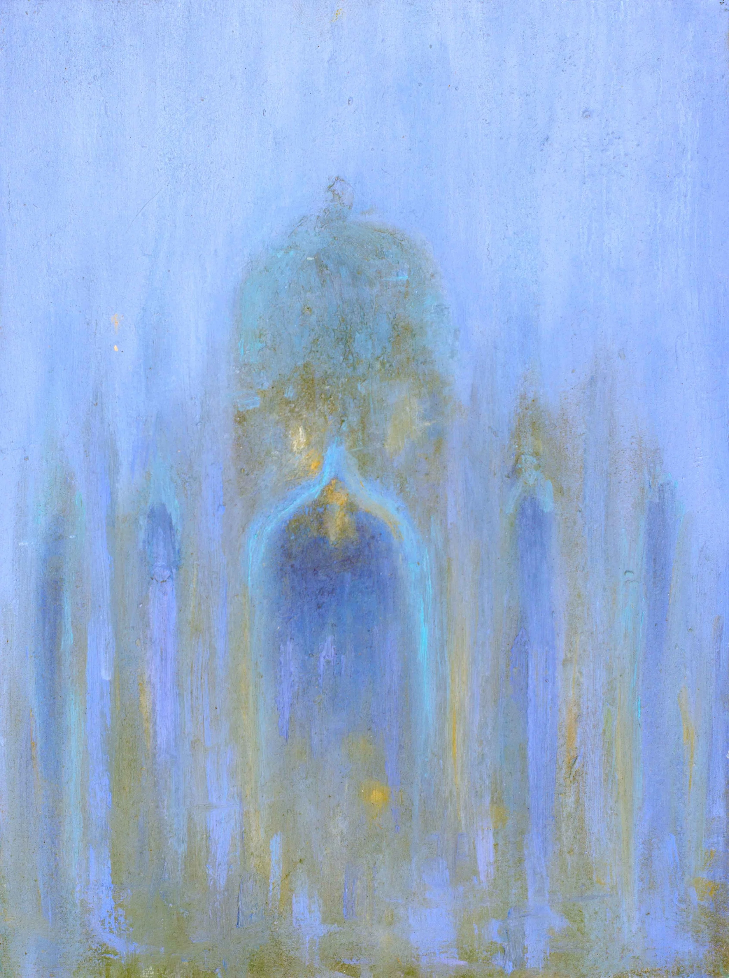 DOME 2225 , oil on canvas, cm 24x18, 2025, private collection, Belgium