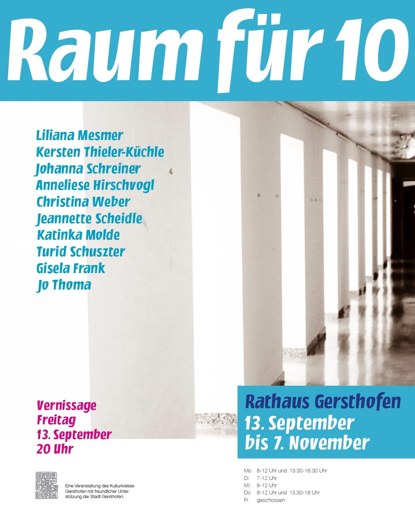 Save the Date am n&auml;chsten Freitag, den 13. September! Die 10 K&uuml;nstlerinnen vom Kunstauxomaten nehmen sich etwas mehr Raum als das &uuml;bliche Boxformat, in dem die kleinen Unikate aus unserem Automaten am Stadtmarkt kommen. Freut ich unter