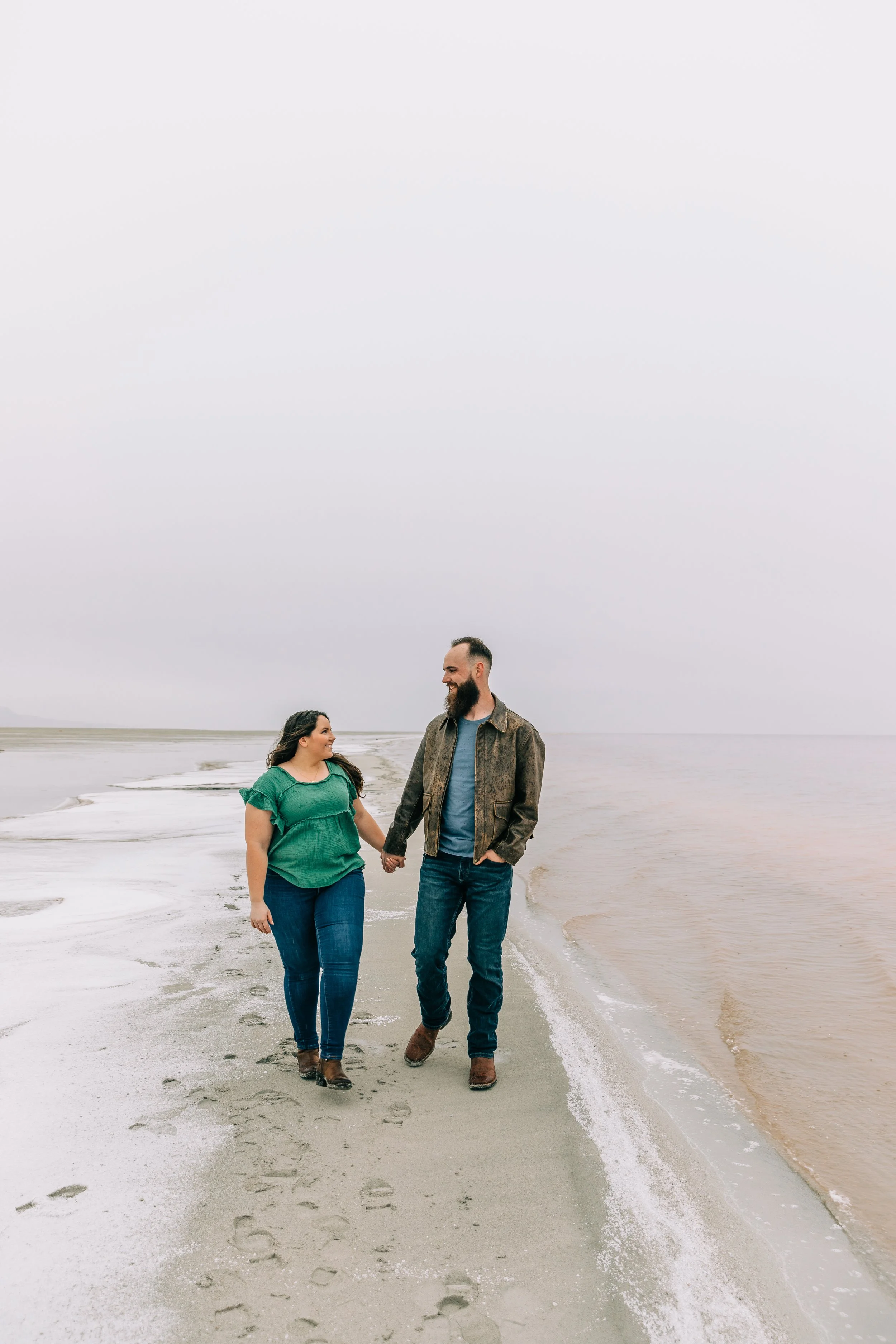 Salt Lake City Wedding Photographer Spiral Jetty
