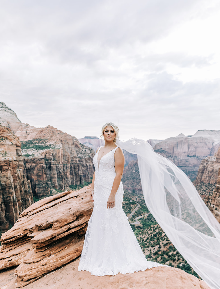 Zion National Park Elopement Photographer Videographer 