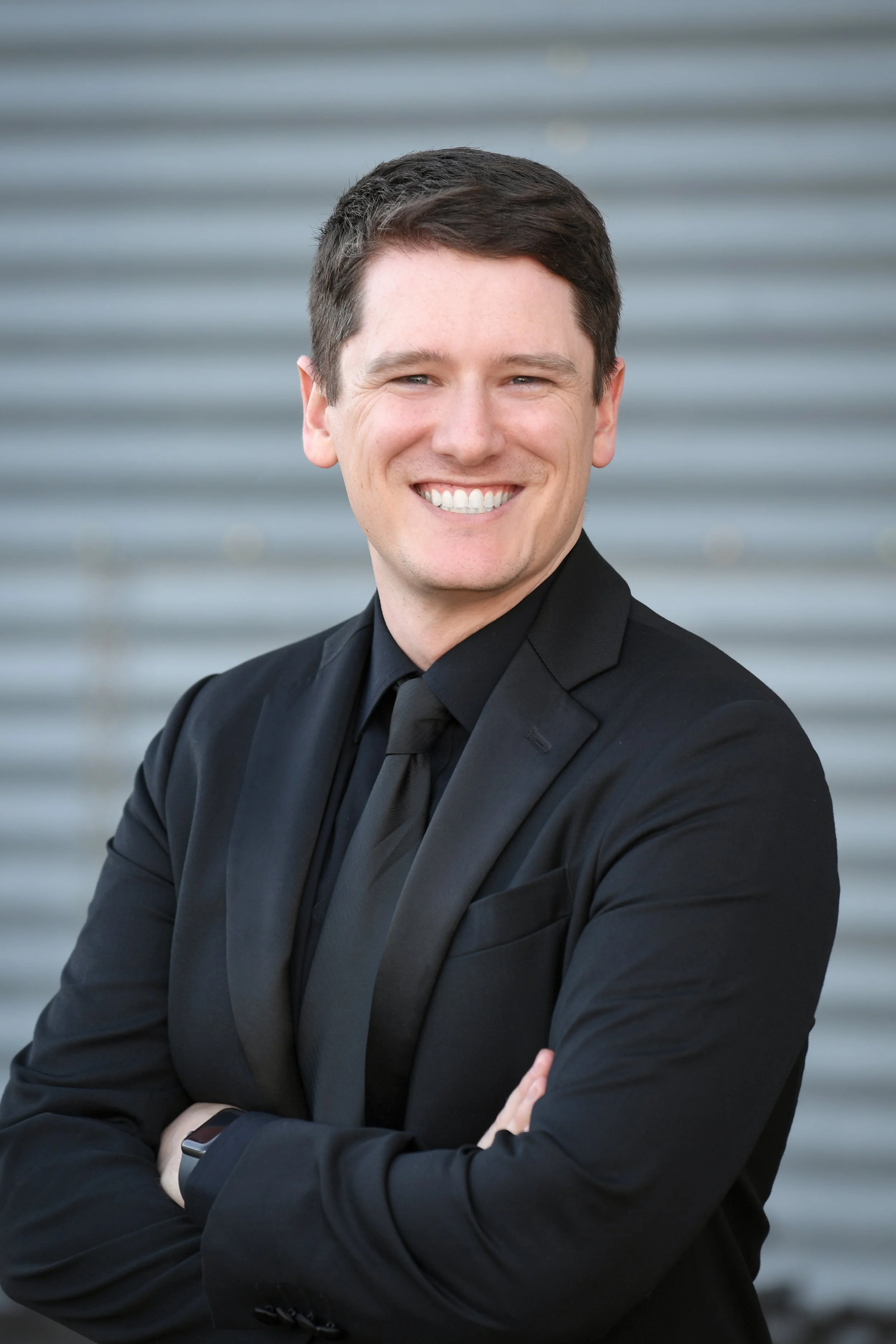 Image of Assistant band director Josh Stephenson