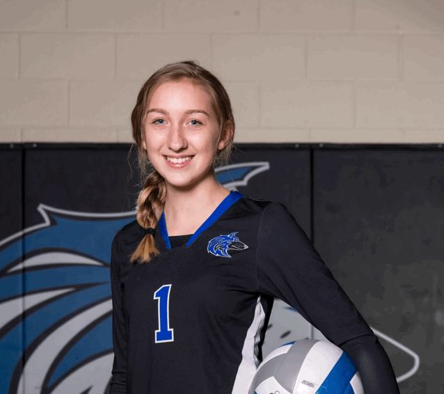 1. Skyler Derks Freshman Setter