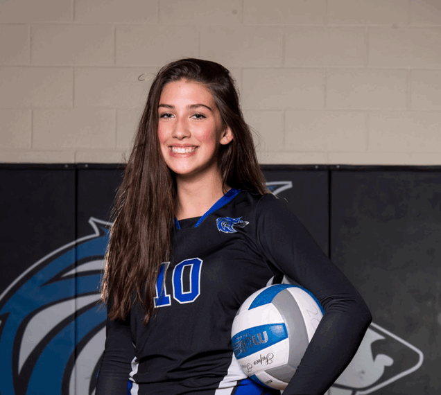 10. Gabby Mink Freshman Middle