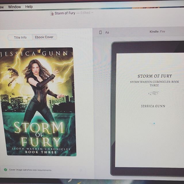 I&rsquo;m working on formatting and uploading Storm of Fury today. I&rsquo;m grateful during these crazy times to be able to retreat into fantasy worlds and write my way out of this mess. I hope everyone&rsquo;s staying healthy and well ❤️ #authorlif