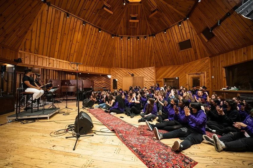 MARC RECORDING THE LAGUARDIA SESSIONS AT POWERSTATION STUDIO A (2022)