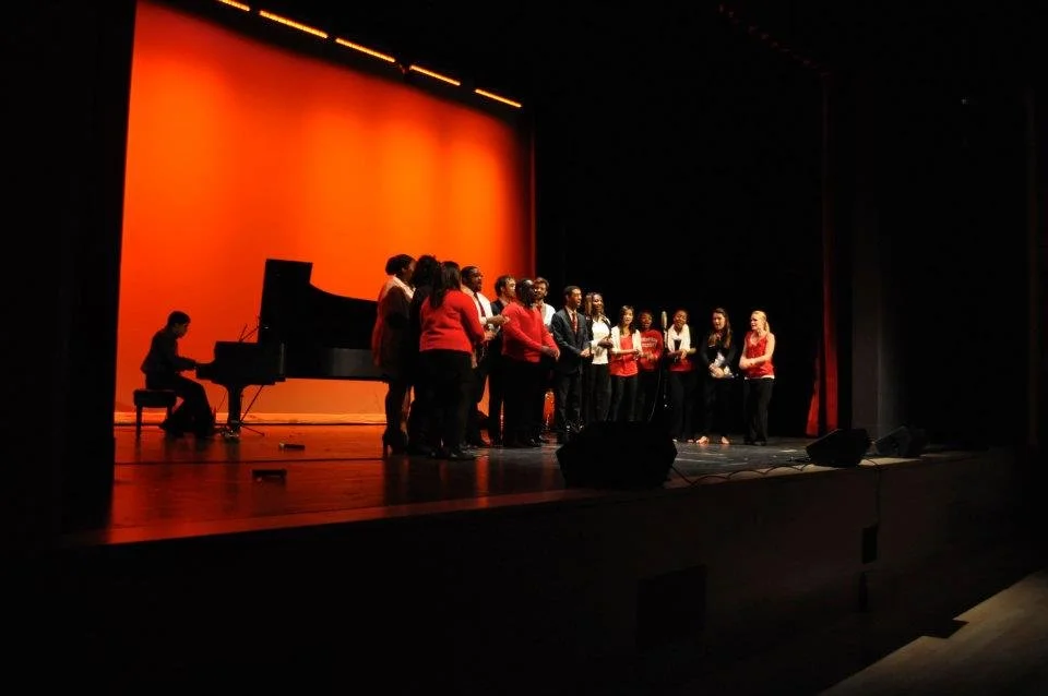 MARC DIRECTING THE NORTHEASTERN UNIVERSITY GOSPEL CHOIR (2011)