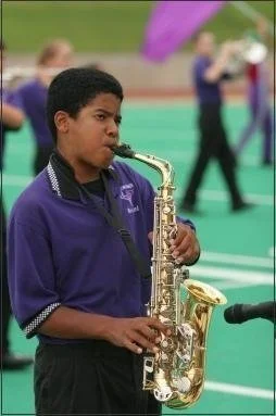 MARC IN HIGHSCHOOL MARCHING BAND (2005)