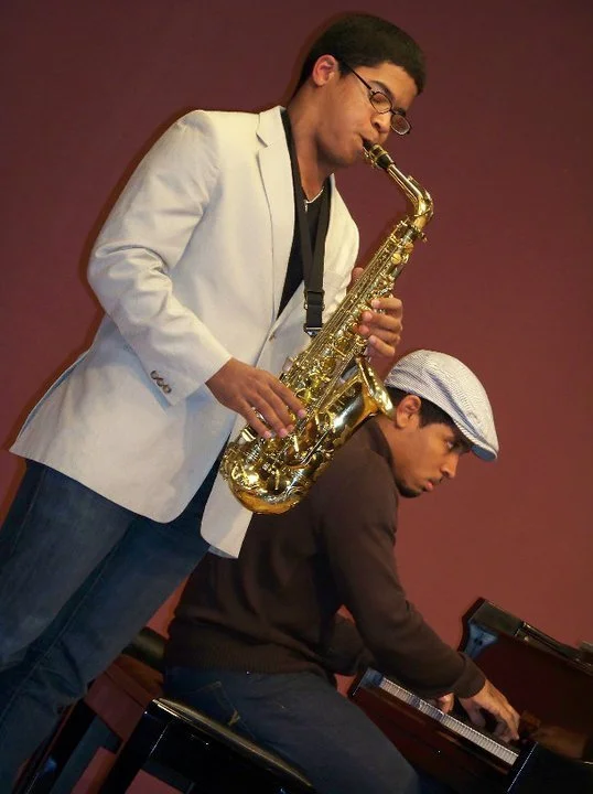 MARC AT A RECITAL WITH HIS BROTHER (2008)
