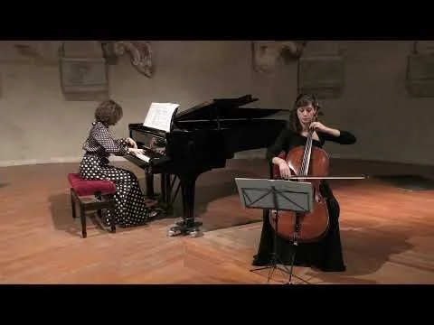 Fauré, Sicilienne for Cello and Piano | Maria Becchis and Chiara Fantino