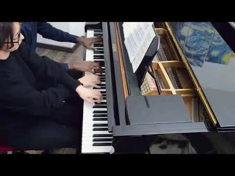 Bach, Gottes Zeit ist die allerbeste Zeit, BWV 106: 2a | Fantino & Ssali Piano Duo