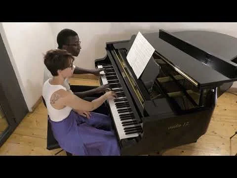 Piazzola, Milonga del Angel | Fantino&Ssali Piano Duo