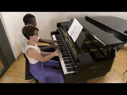 Dvořák, Slavonic Dances, Op. 72, No. 2 | Fantino&Ssali Piano Duo