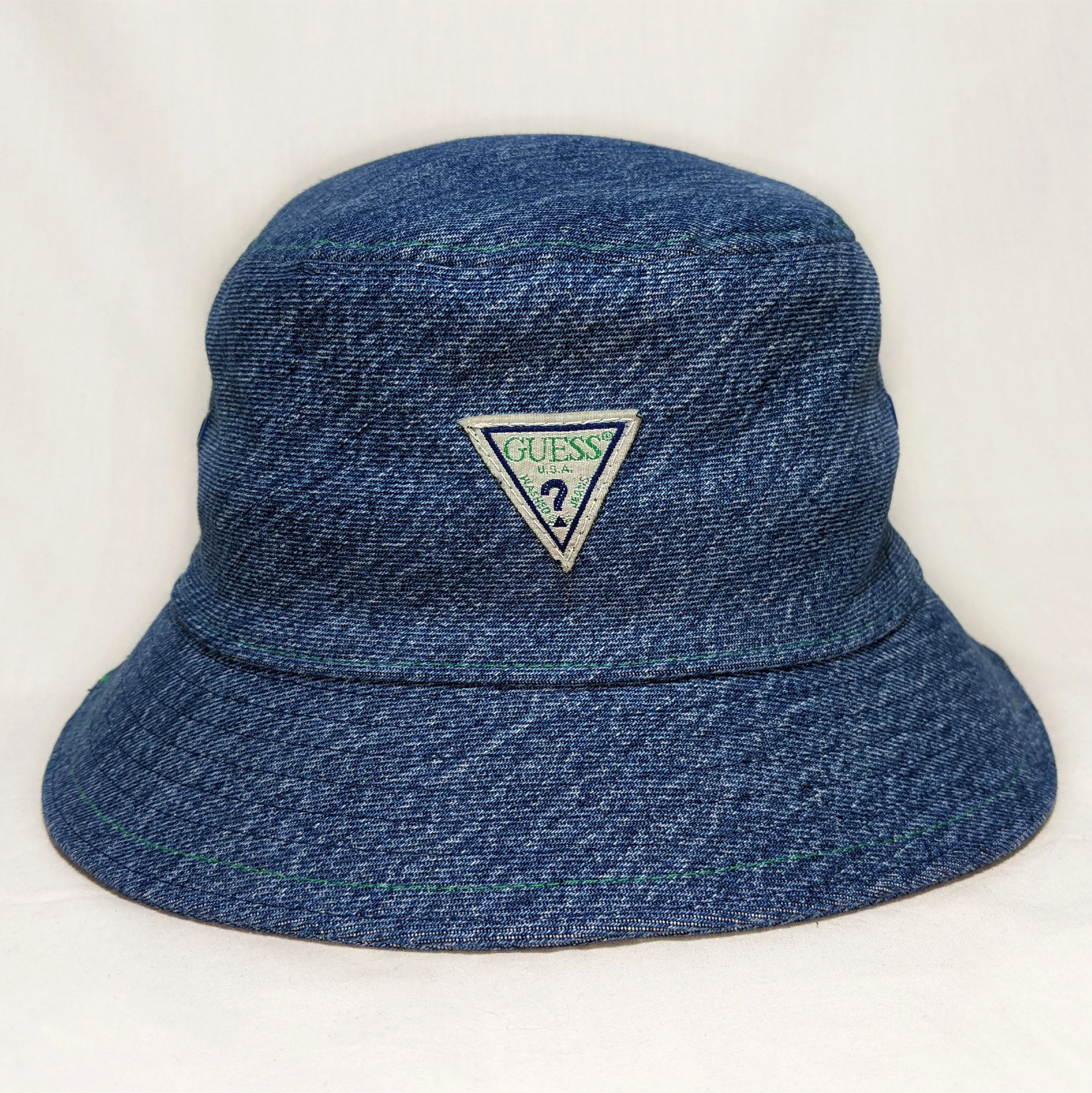 90s Acidwash Guess Denim Bucket Hat 