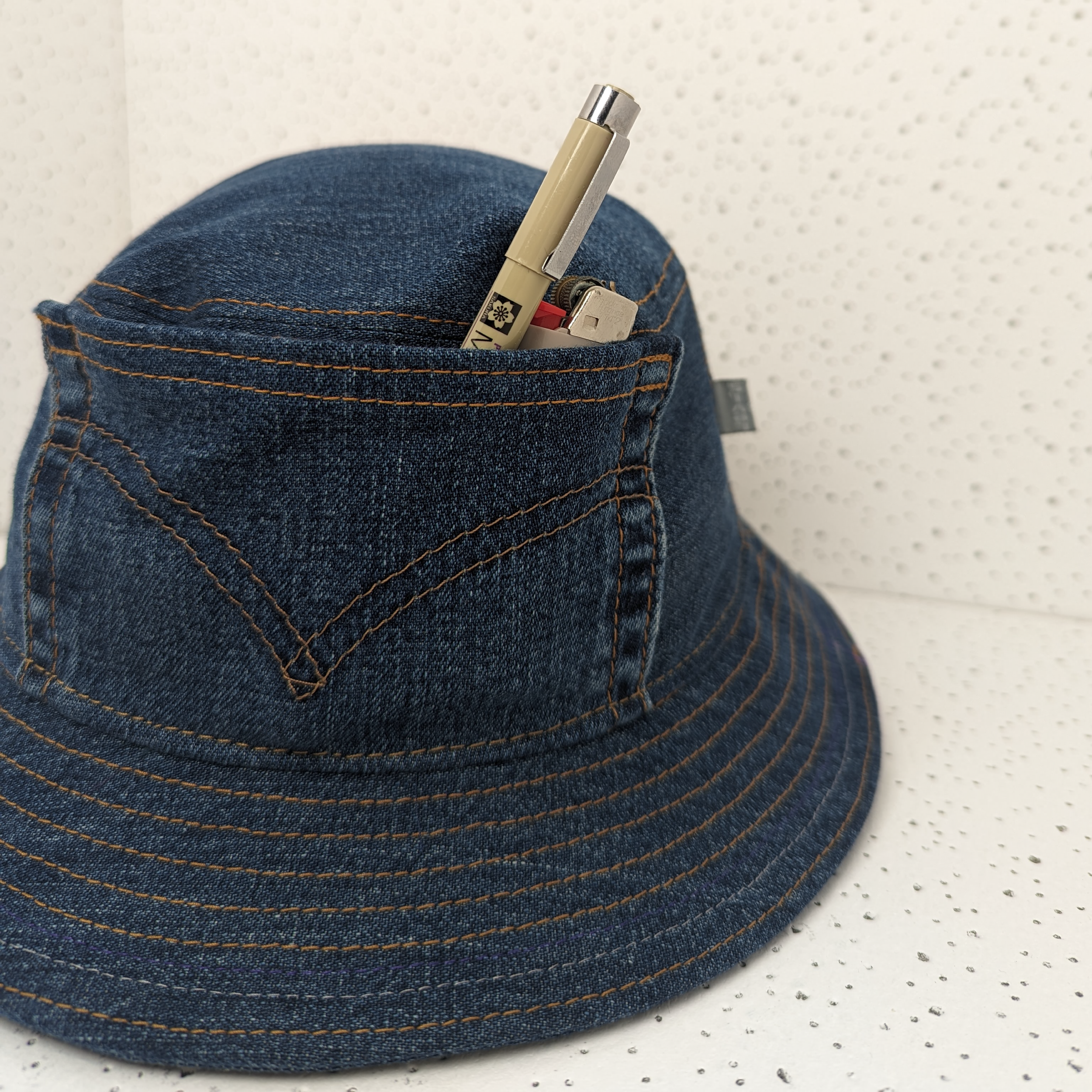 Levi's Silver Tab Denim Bucket Hat — Yew Supply Co