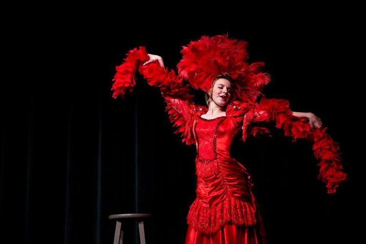 hello dolly red dress Hello Dolly Red Dress TwirlingDresses