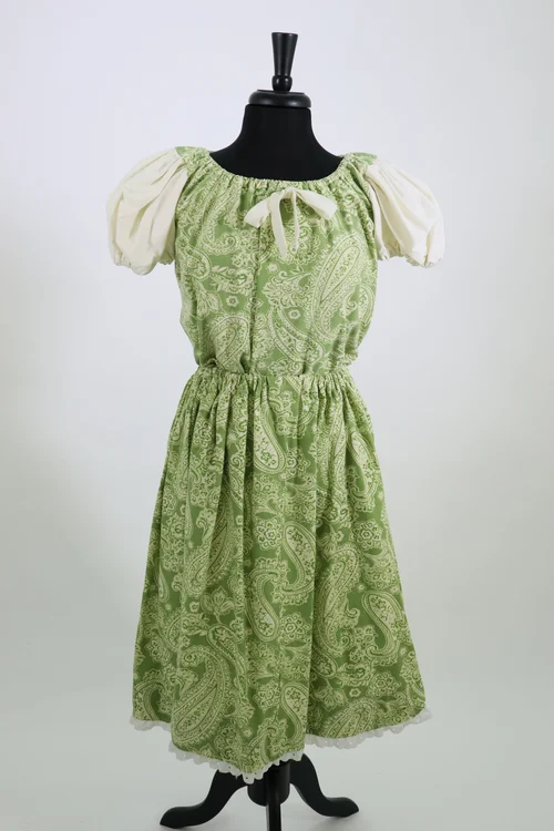 sound of music green dress Liesl's Curtain Dress - Sound of Music Playclothes Costumes