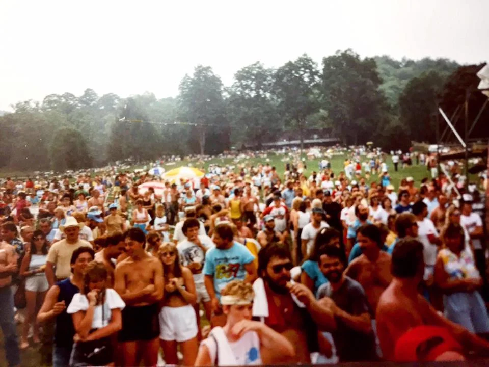 Beach Boys concert on the Walpack Inn lawn in the 1980s