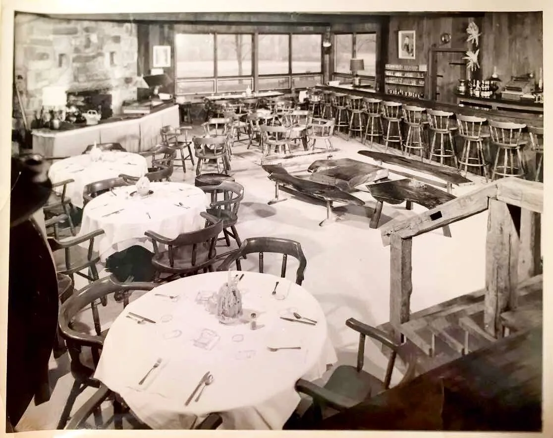 The original Walpack Inn bar room