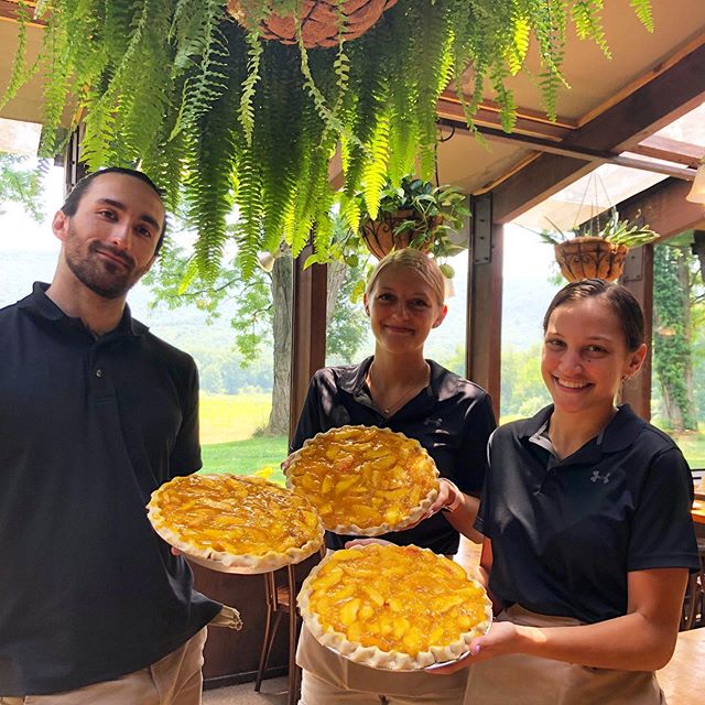 Homemade peach pie is back for the season and we’ll be serving it all weekend long 🍑😋 Try it our favorite way- a la mode with vanilla ice cream 🍨 & whipped cream! #walpackinn #homemadepeachpie #wefeedthedeerandpeopletoo .
.
.
.
.
.
.
.
#nj
#jersey
#nom
#goodeats
#goodeats
#huffposttaste
#foodforthought
#foodlove
#buzzfeedfood
#foodgawker
#thefeedfeed
#yummie
#nycfood
#nycfoodie
#tastespotting
#chefmode
#jerseystrong
#nycfoodgals
#dinnerwithaview
#njeats
#njmom
#njfood
#newjerseyphotographer
#nycfoodies
#njfoodie
#nycmom
#nycfoodporn
#njrestaurants
