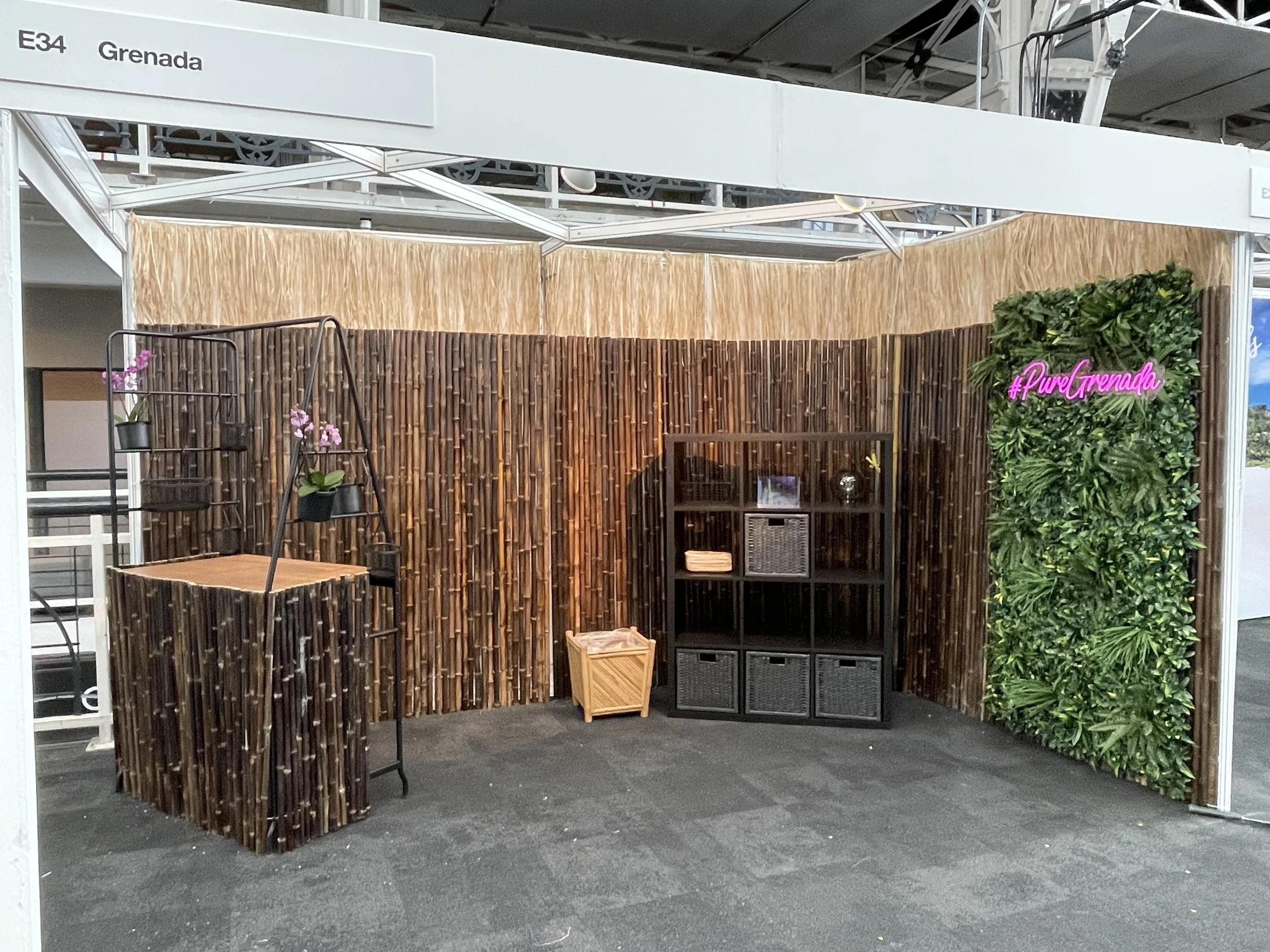 Pure Grenada Stand Setup Nat Geo Food Festival 2022.jpeg