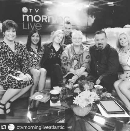 Christina co-hosts CTV Morning Live Atlantic