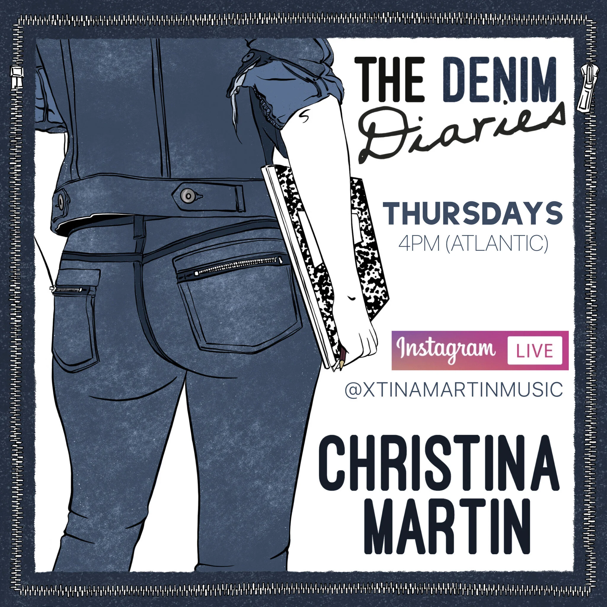 The Denim Diaries - INSTAGRAM LIVE