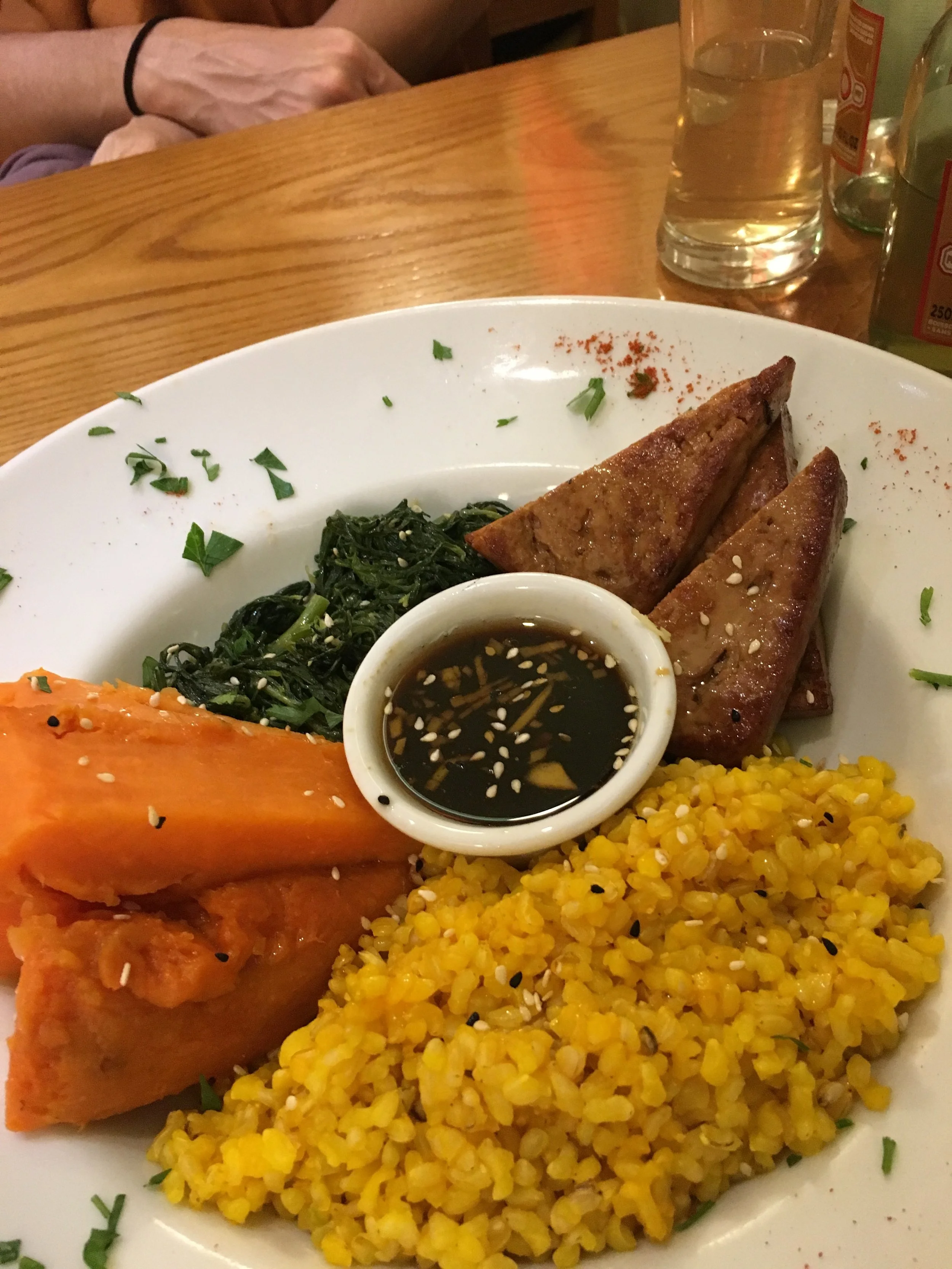 Macrobiotic Plate at Avocado Vegetarian in Athens