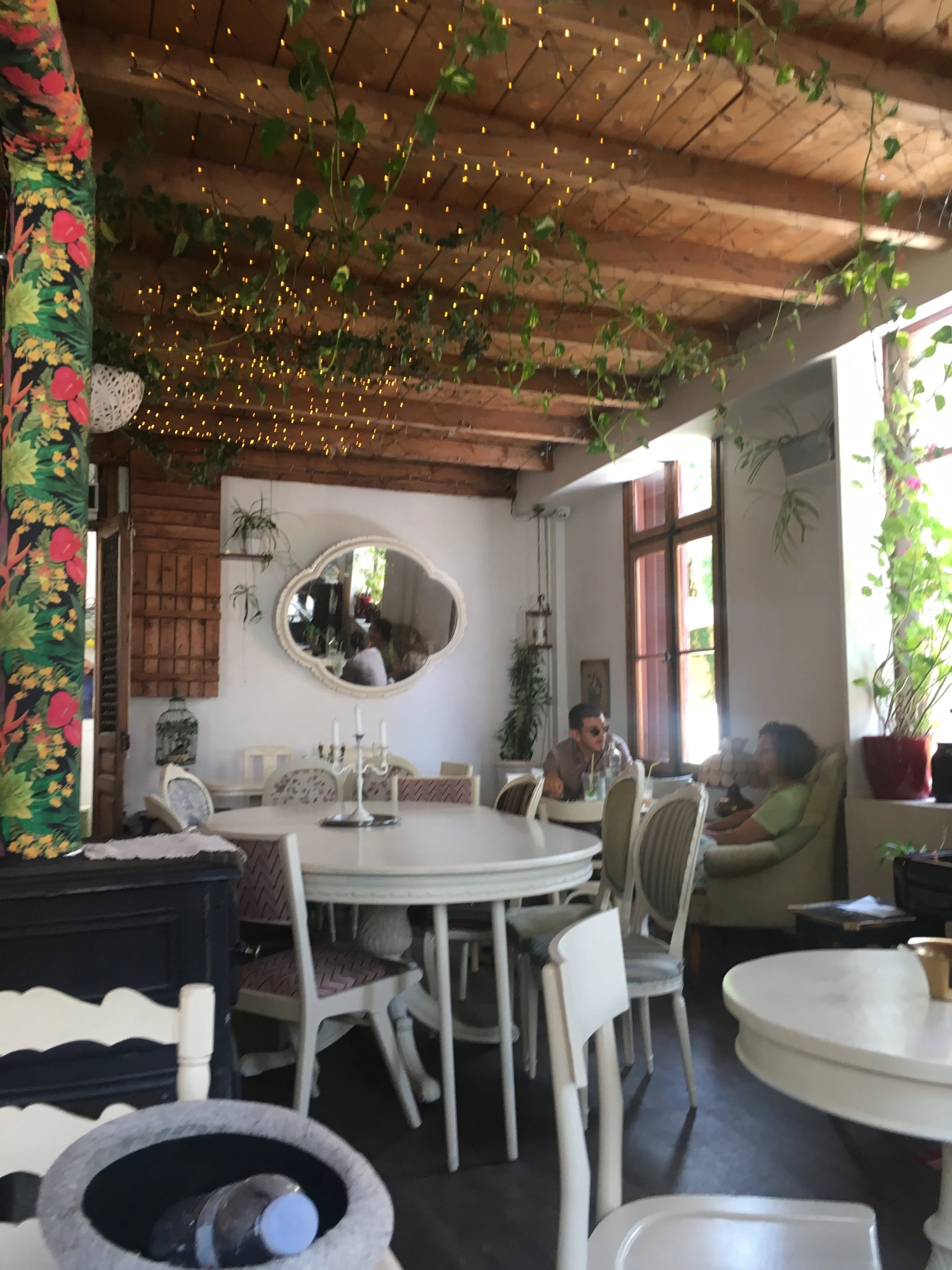 Interior Decoration at Yiasemi Bistro in Athens